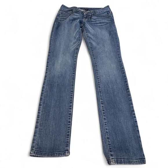 Guess Women's Blue Jeans Size 28 Bootcut - Picture 2 of 8